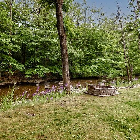 Cabin By The Creek With Private Creek Access Tannersville Exterior foto